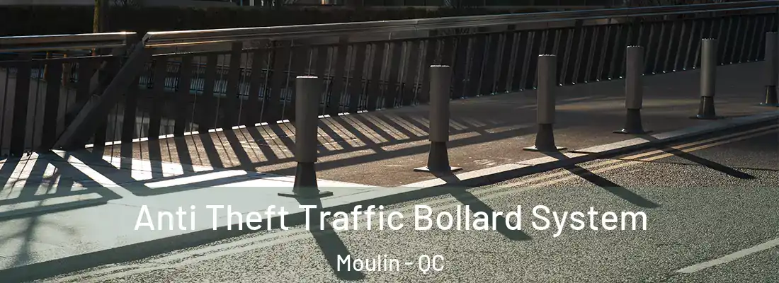  Anti Theft Traffic Bollard System Moulin - QC