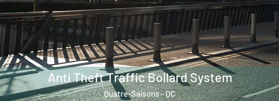  Anti Theft Traffic Bollard System Quatre-Saisons - QC