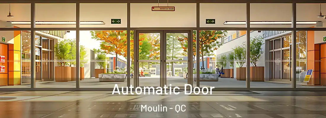  Automatic Door Moulin - QC