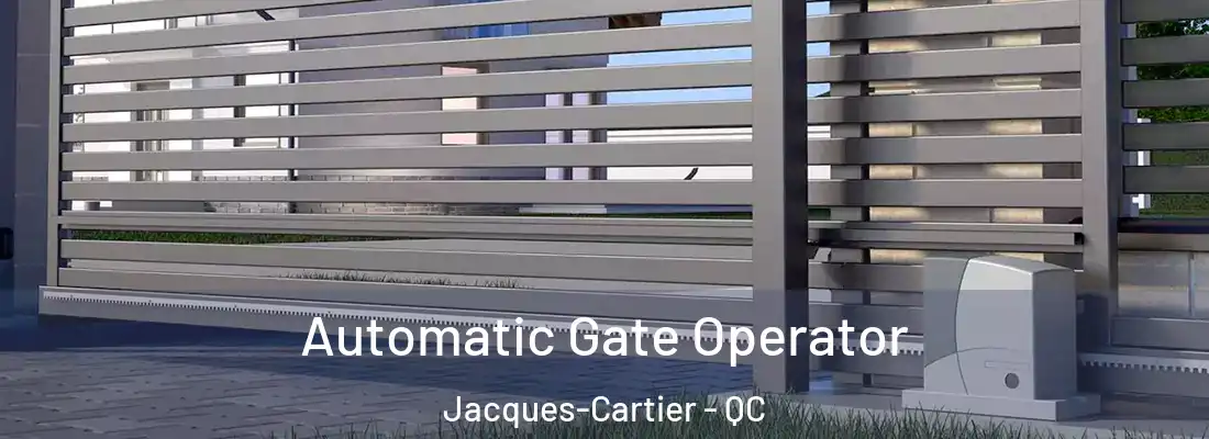  Automatic Gate Operator Jacques-Cartier - QC