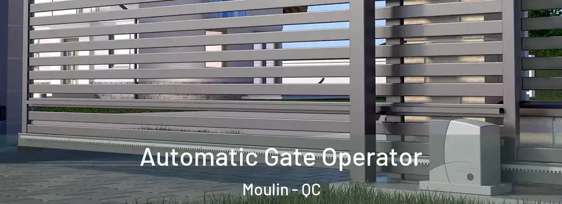  Automatic Gate Operator Moulin - QC