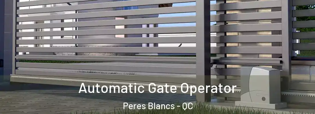  Automatic Gate Operator Peres Blancs - QC