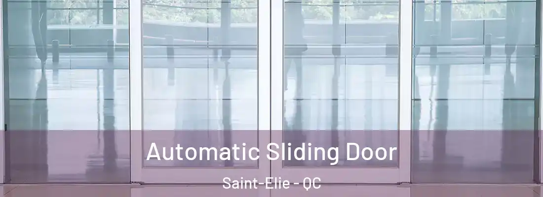  Automatic Sliding Door Saint-Elie - QC