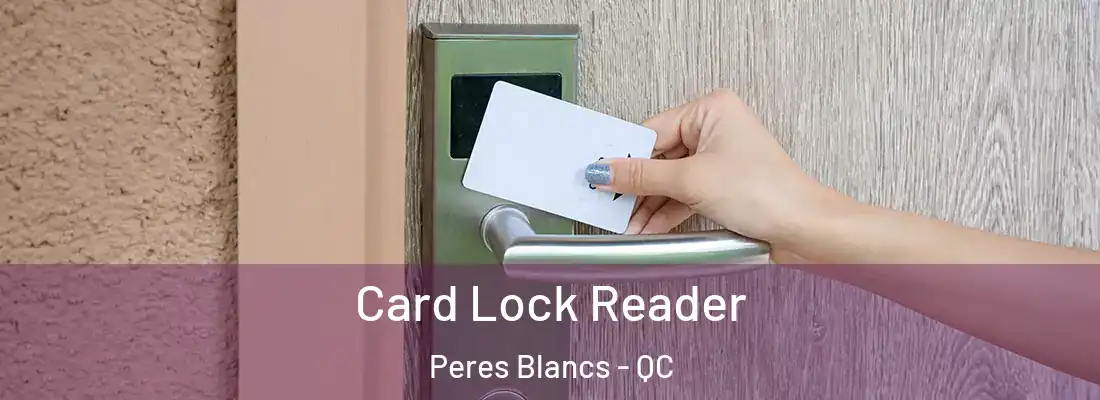  Card Lock Reader Peres Blancs - QC