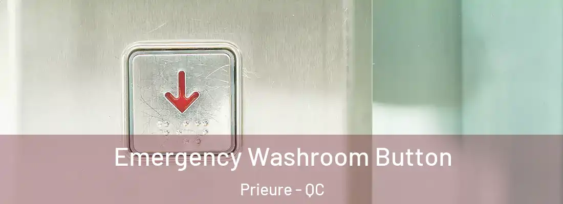  Emergency Washroom Button Prieure - QC