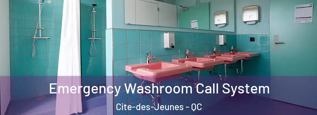  Emergency Washroom Call System Cite-des-Jeunes - QC