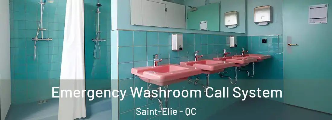  Emergency Washroom Call System Saint-Elie - QC