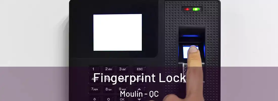  Fingerprint Lock Moulin - QC