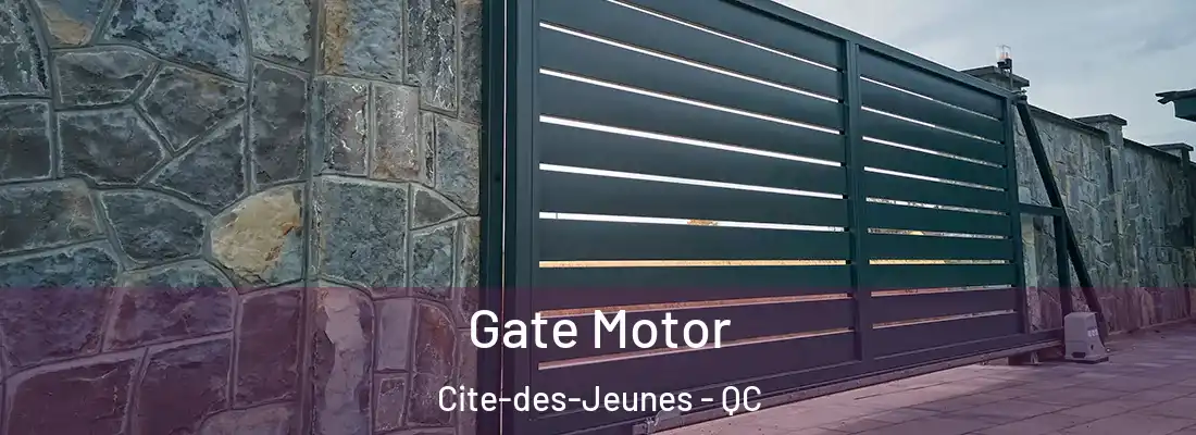  Gate Motor Cite-des-Jeunes - QC