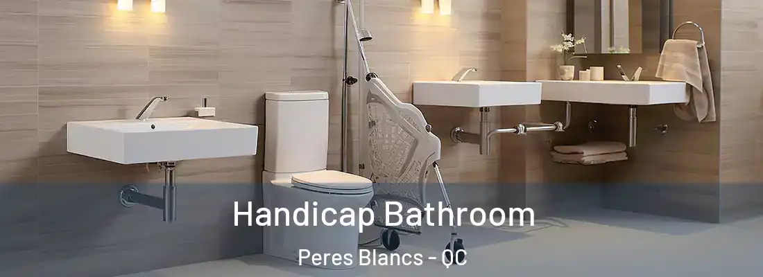  Handicap Bathroom Peres Blancs - QC