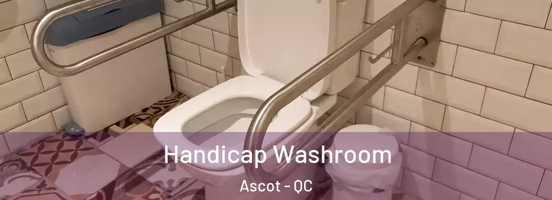  Handicap Washroom Ascot - QC