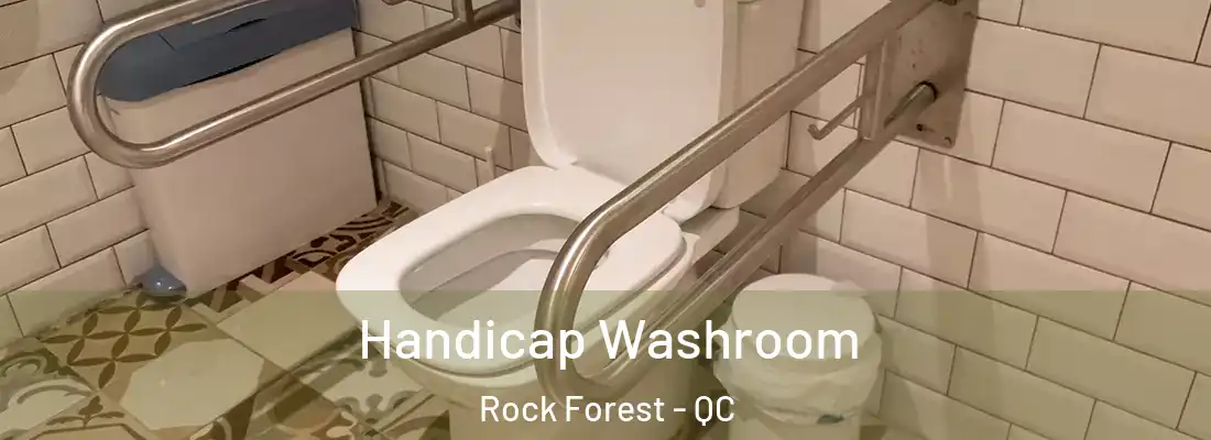  Handicap Washroom Rock Forest - QC