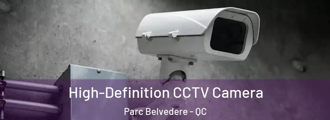  High-Definition CCTV Camera Parc Belvedere - QC