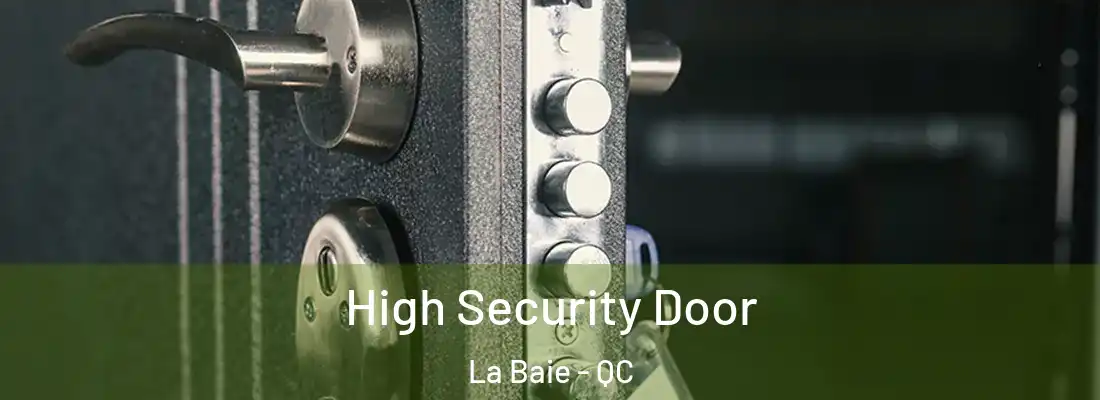  High Security Door La Baie - QC
