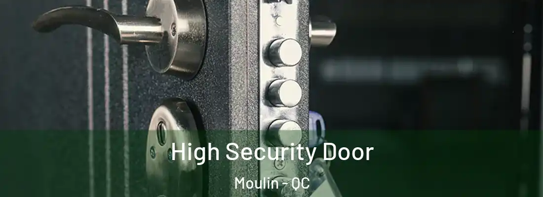  High Security Door Moulin - QC
