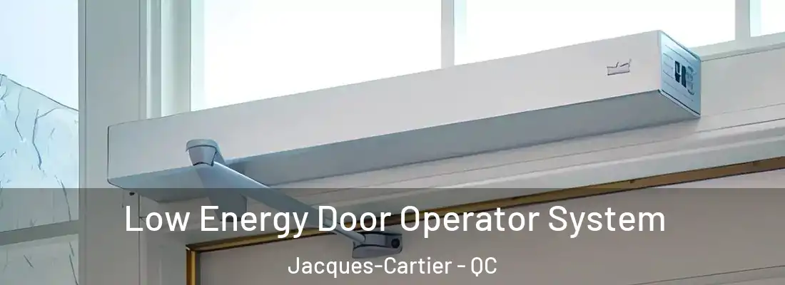  Low Energy Door Operator System Jacques-Cartier - QC