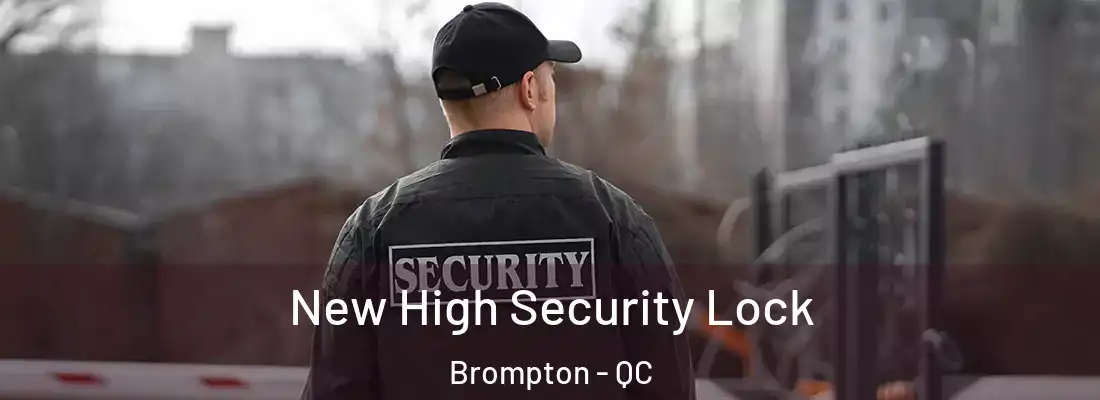  New High Security Lock Brompton - QC