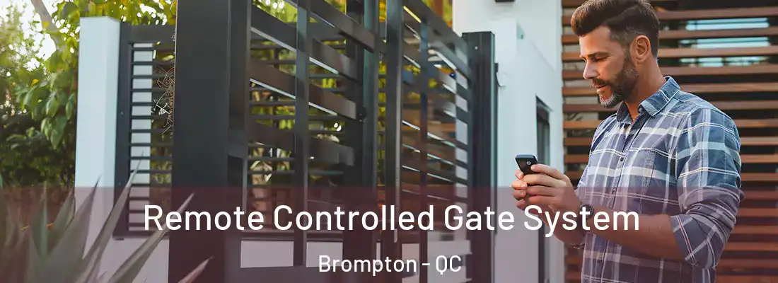  Remote Controlled Gate System Brompton - QC