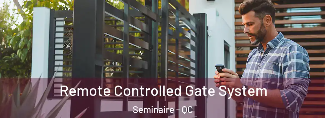  Remote Controlled Gate System Seminaire - QC
