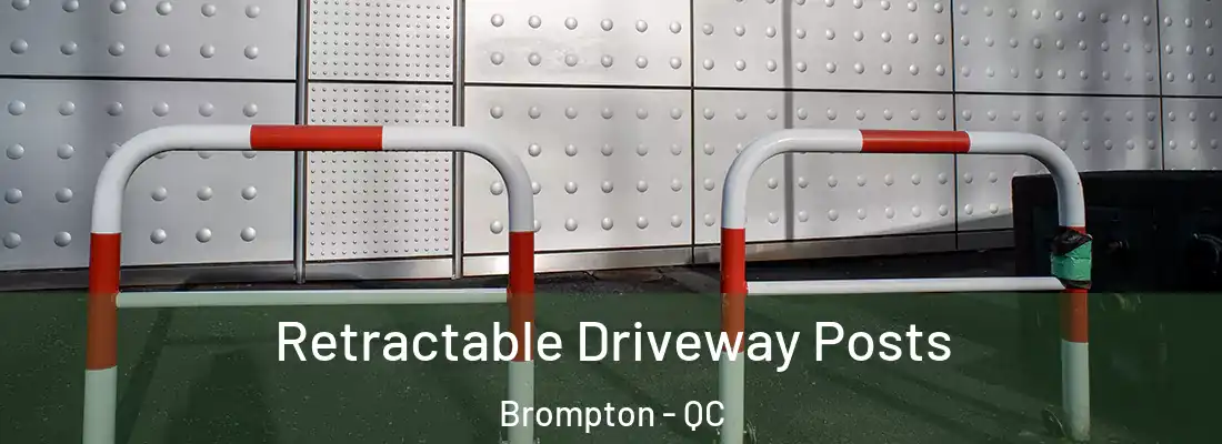  Retractable Driveway Posts Brompton - QC