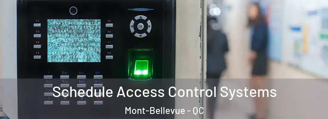  Schedule Access Control Systems Mont-Bellevue - QC