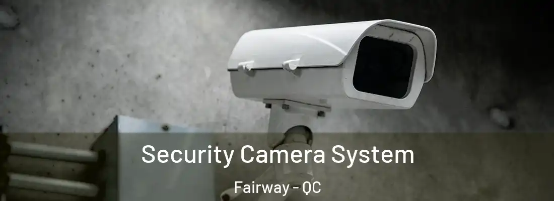  Security Camera System Fairway - QC