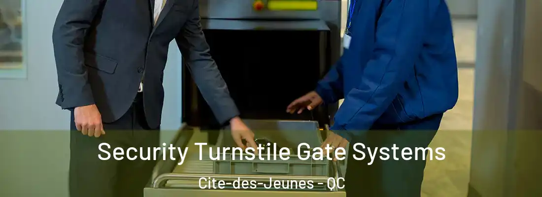  Security Turnstile Gate Systems Cite-des-Jeunes - QC