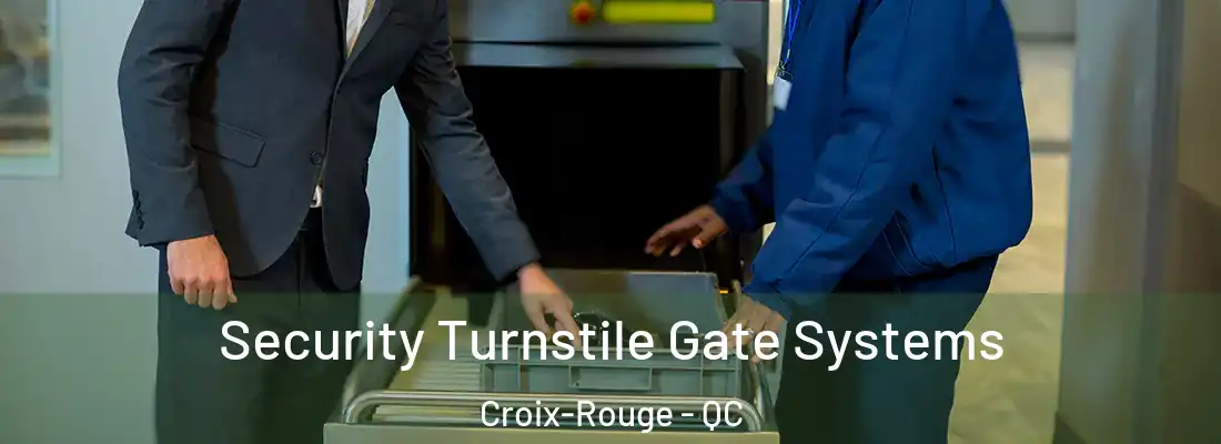  Security Turnstile Gate Systems Croix-Rouge - QC