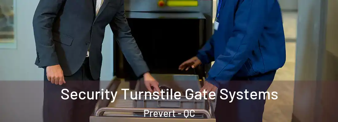  Security Turnstile Gate Systems Prevert - QC