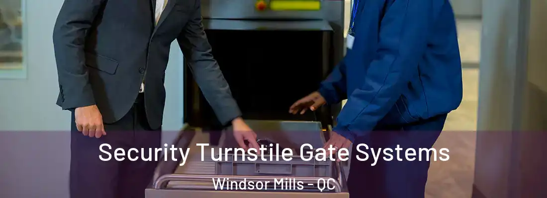  Security Turnstile Gate Systems Windsor Mills - QC