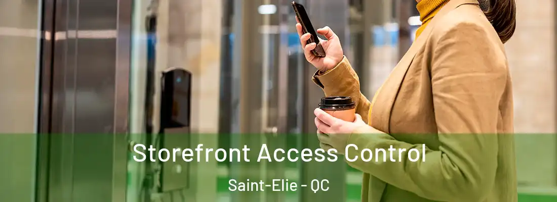  Storefront Access Control Saint-Elie - QC