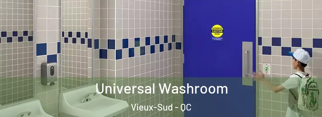  Universal Washroom Vieux-Sud - QC