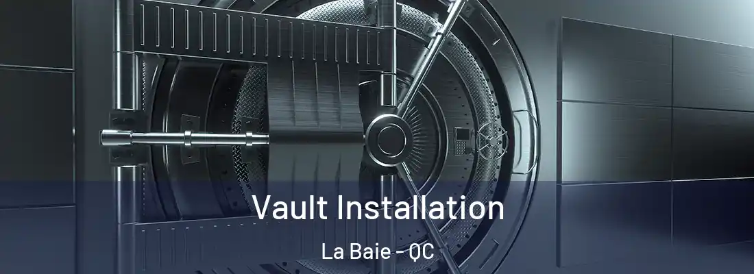  Vault Installation La Baie - QC