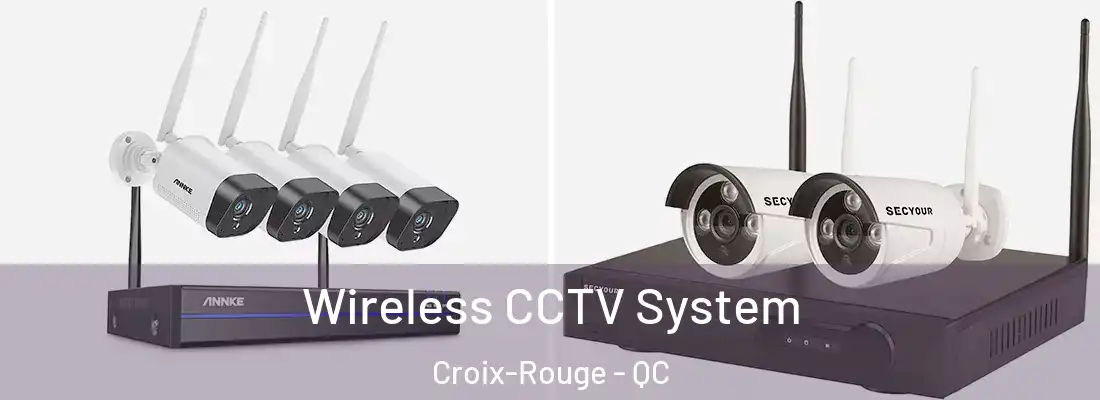  Wireless CCTV System Croix-Rouge - QC