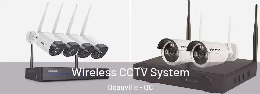  Wireless CCTV System Deauville - QC