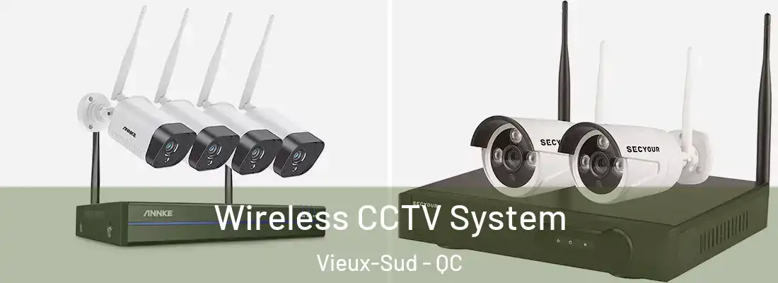 Wireless CCTV System Vieux-Sud - QC